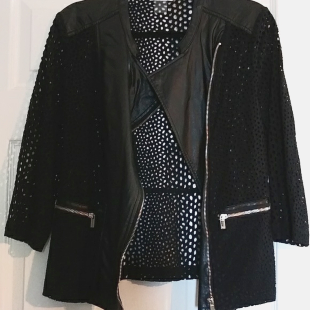 Peter Nygard black jacket size small - Picture 2 of 7